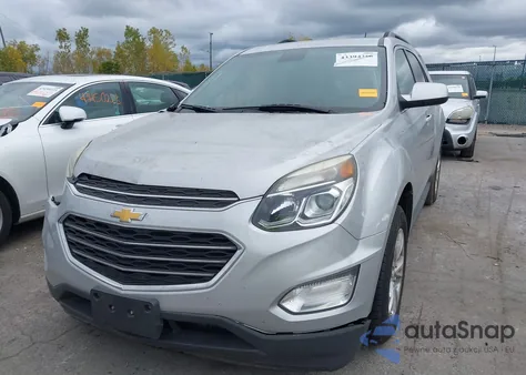 2016 Chevrolet Equinox Lt из США, поврежденный, VIN 2GNALCEK9G1126662